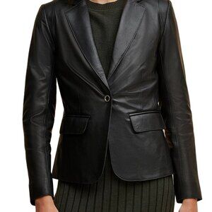 Wilson Leather - Donna Classic Leather Blazer (Size S)